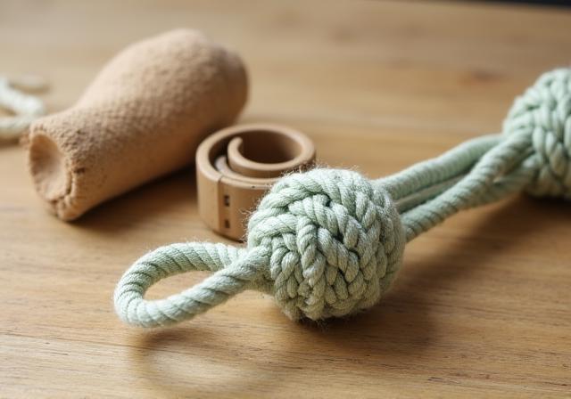 Accessori pet realizzati con materiali naturali e riciclabili