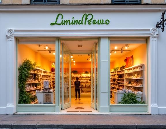 La vetrina accogliente di LuminaPaws a Roma